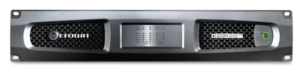 DCI4X300DA 4CH POWER AMPLIFIER 300W @ 4 OHM 70V 100V / DANTE-ENABLED & AES67 NETWORKED AUDIO AMPLIFIER WITH DSP